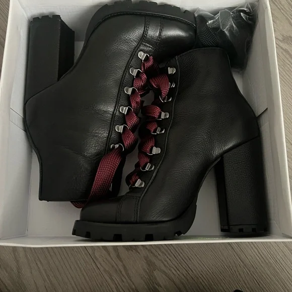 SCHUTZ Zara boots.  Also comes with black laces.  Worn once. - Picture 6 of 7